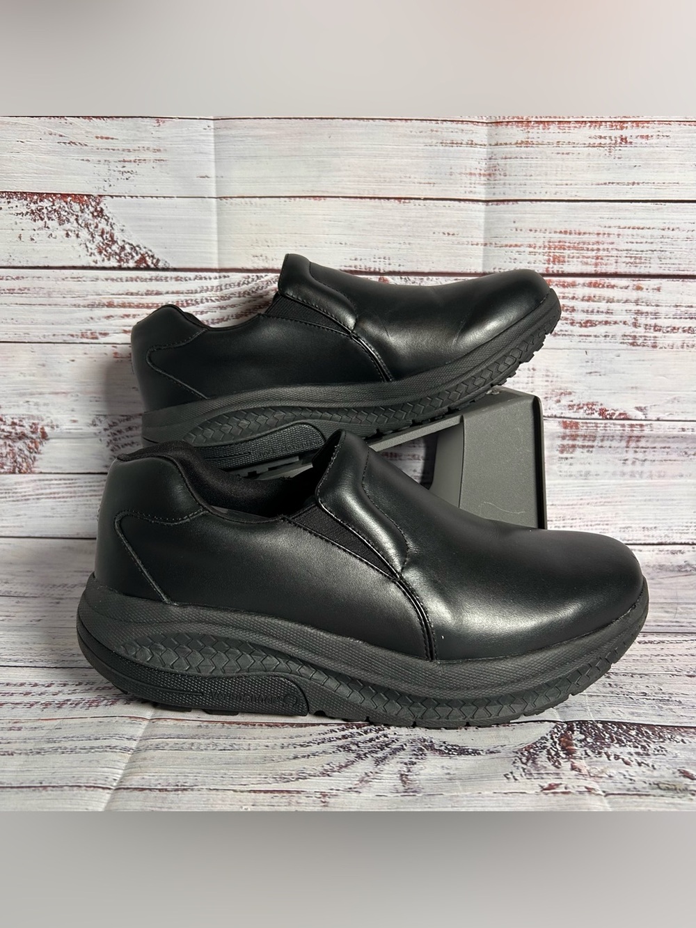 Gravity Defyer Gdefy Compas 2.0 Slip Resistant Shoes TB9038FBL-M Women’s Size 10